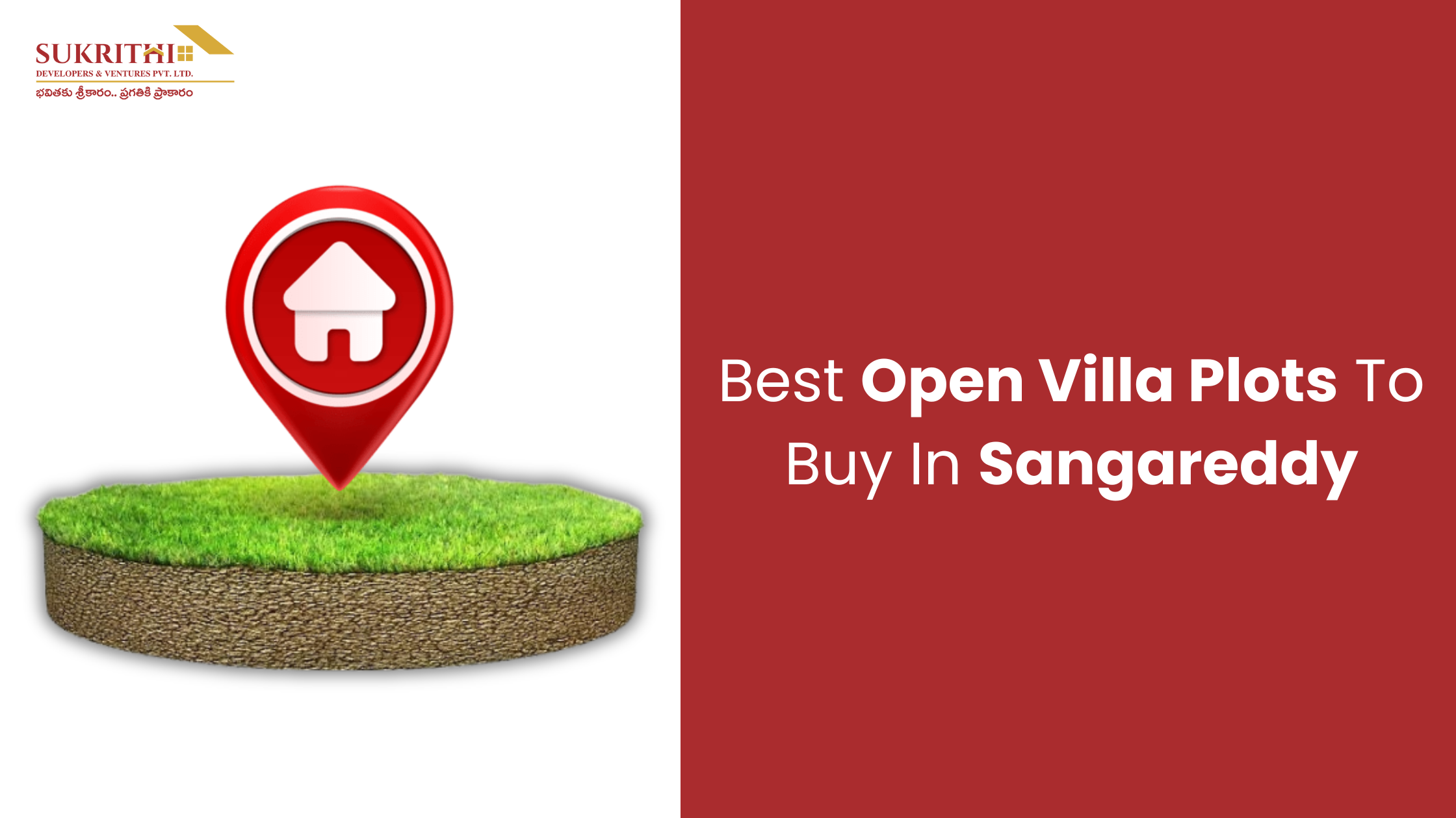 Best Open Villa Plots to Buy in Sangareddy | Sukrithi Developers