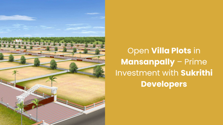 open villa plots in mansanpalle