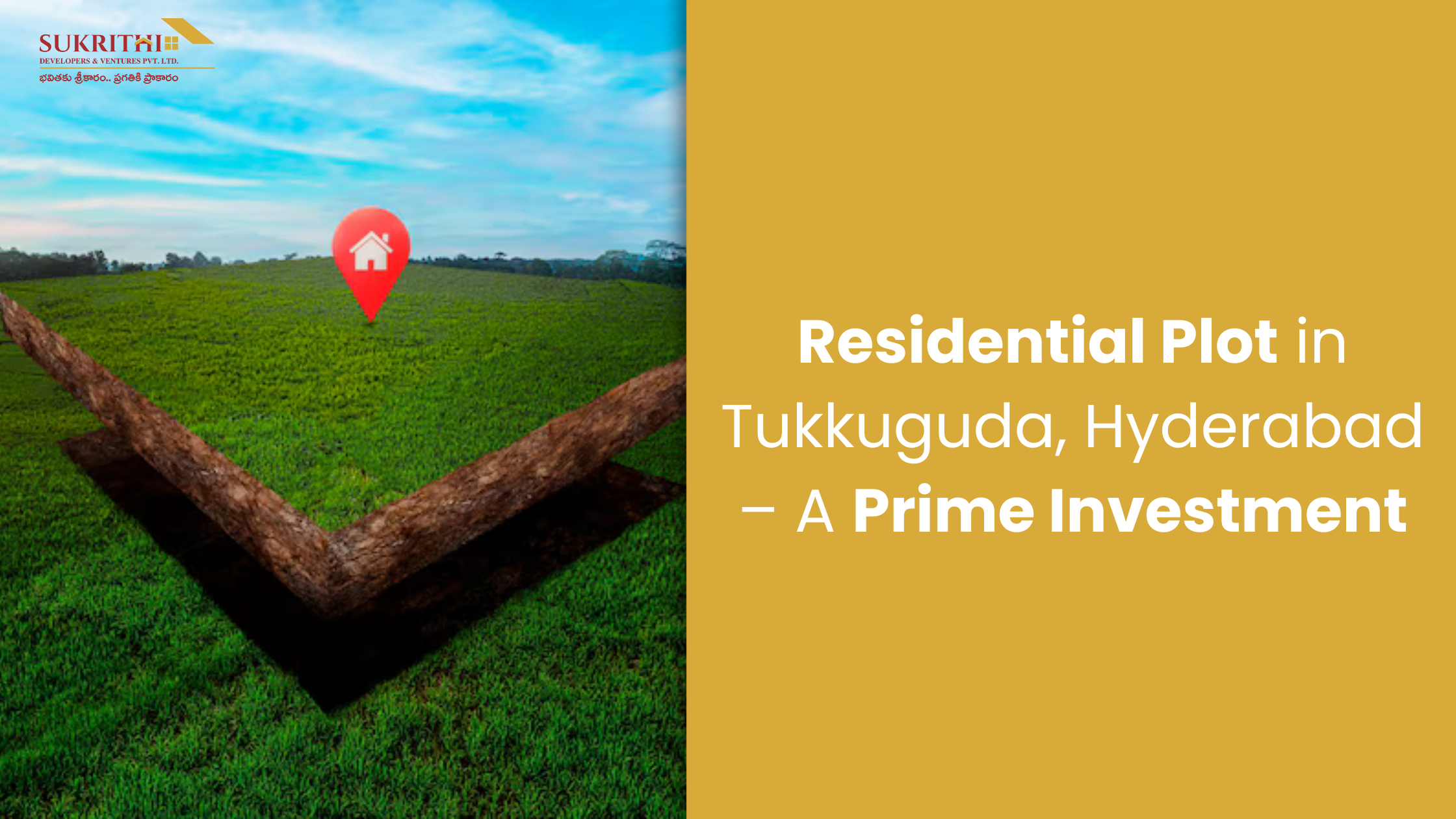 Residential Plots for Sale in Tukkuguda, Hyderabad | Gated Community