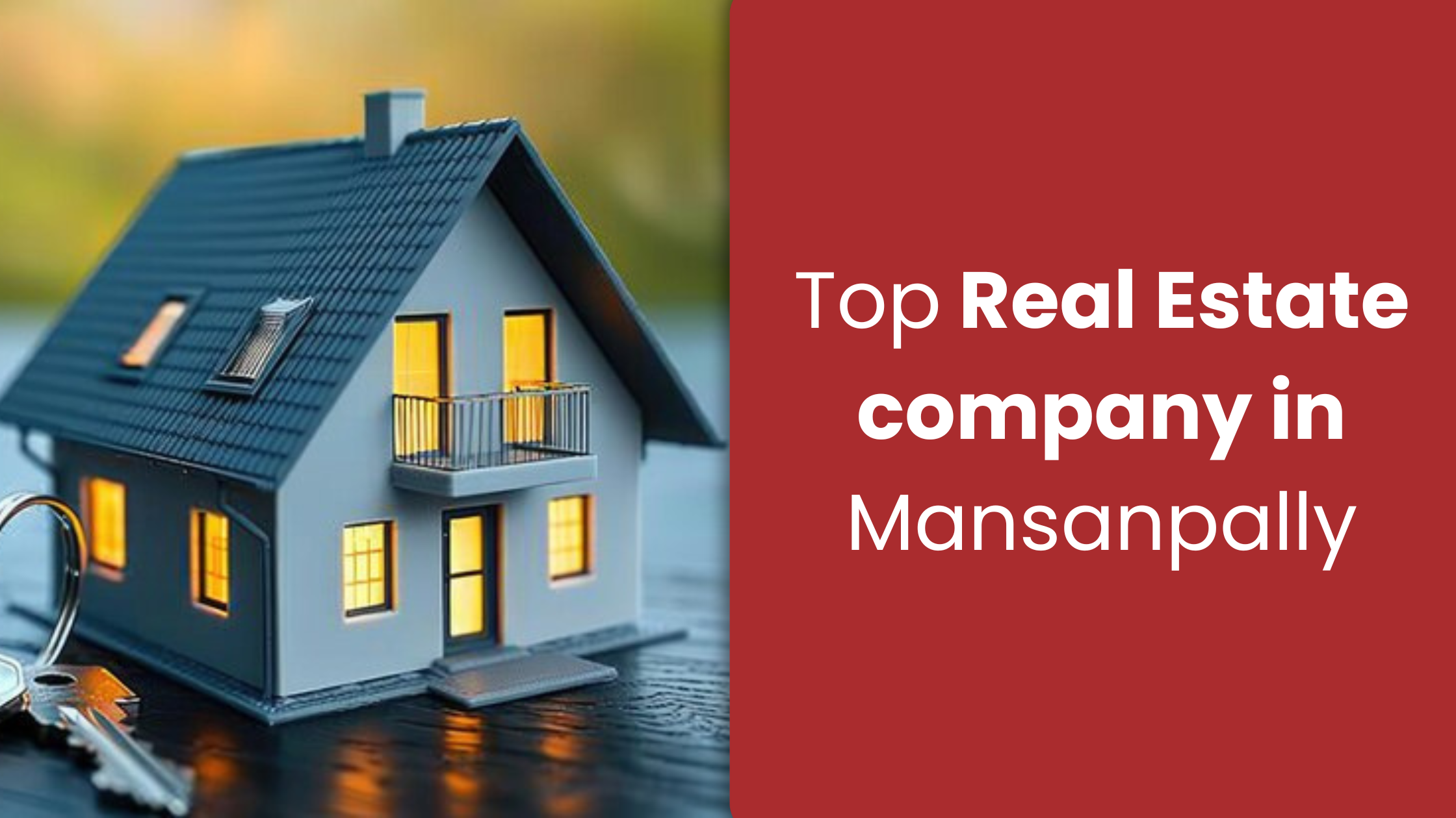 Top Real Estate Company in Mansanpally | Sukrithi Developers