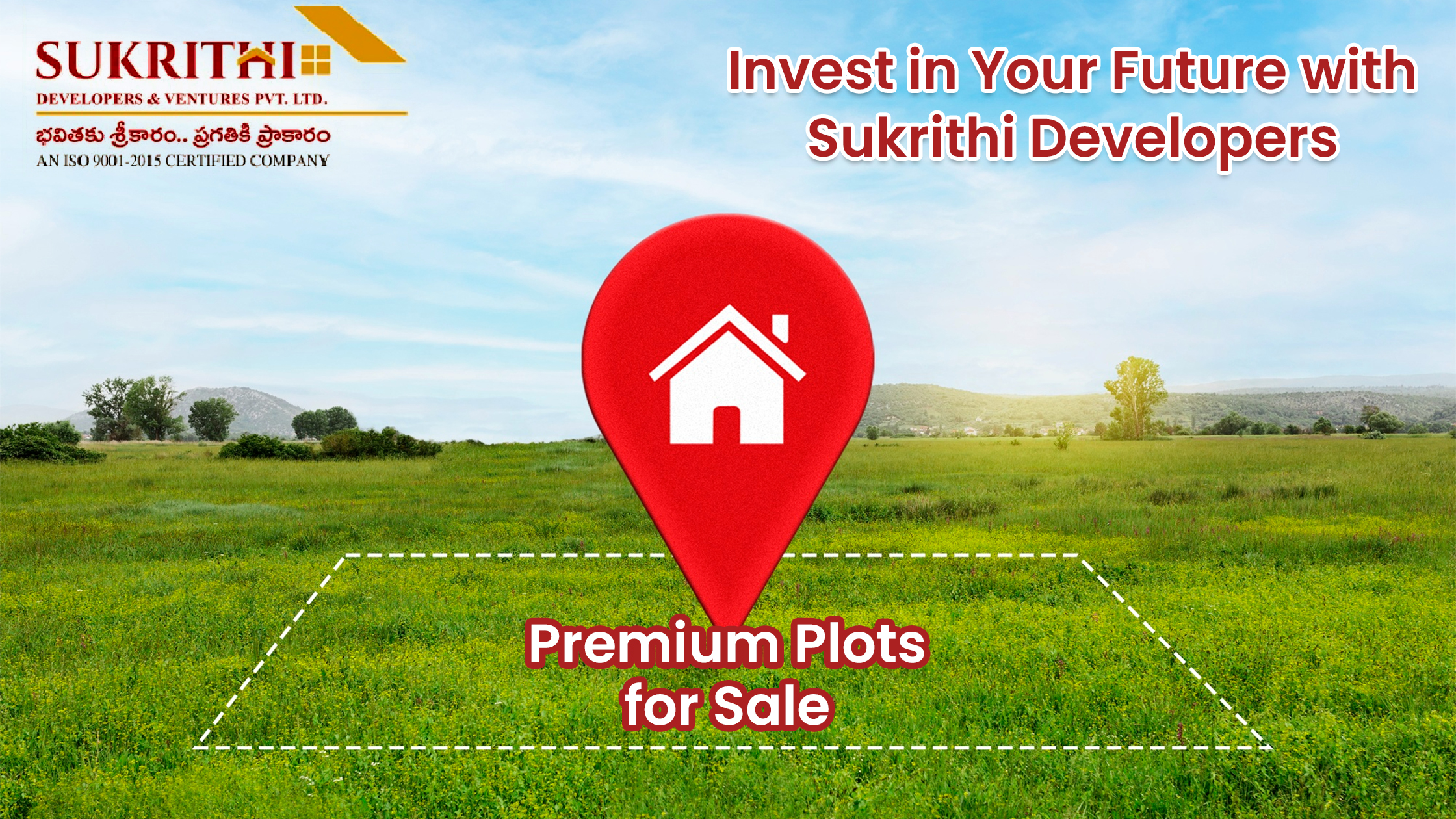 Invest in Your Future with Sukrithi Developers | Premium Plots for Sale